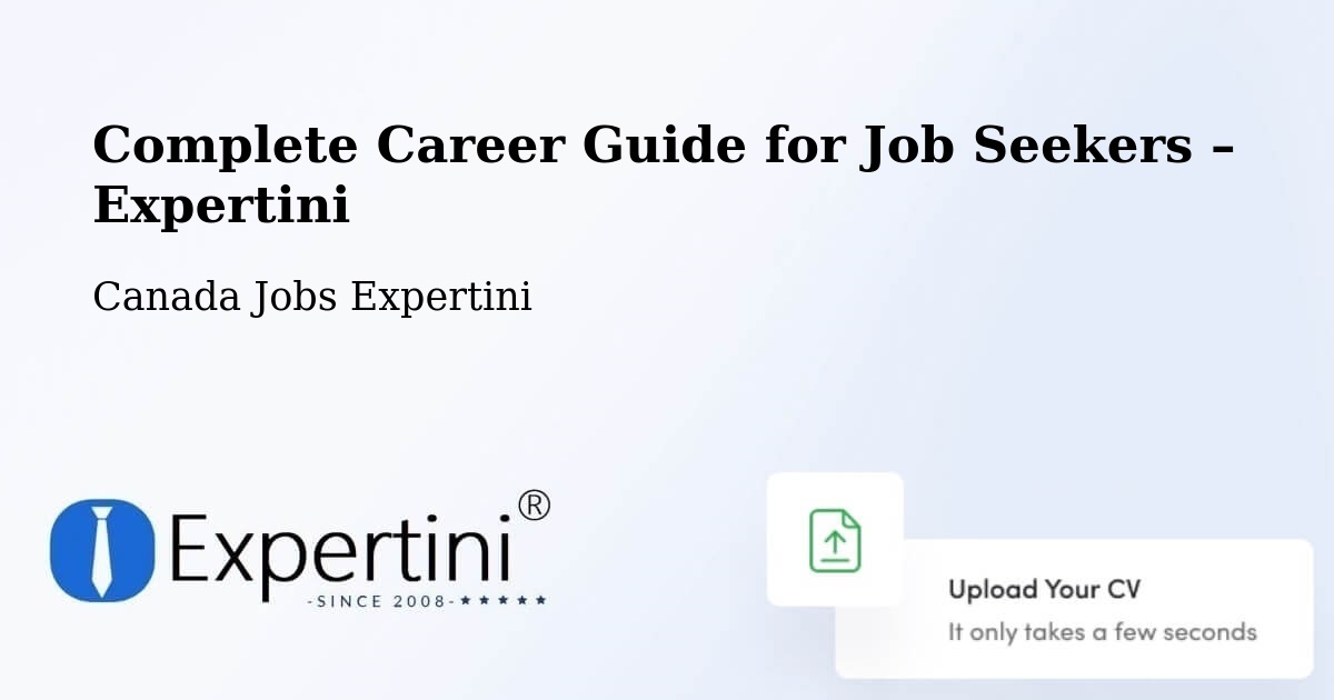Career Guide for Job Seekers – Springbrook - Springbrook, Canada Jobs Expertini