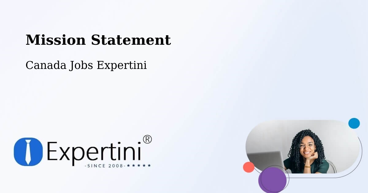 Mission Statement - Canada Jobs Expertini